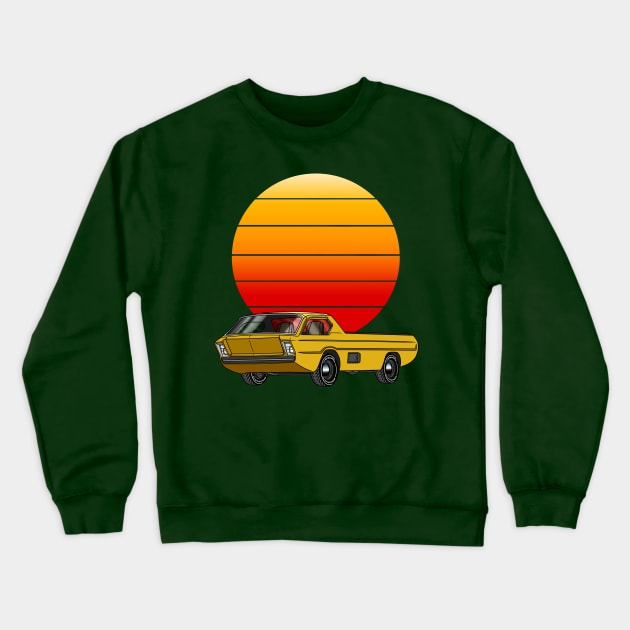 1965 Dodge Deora Pickup Truck Concept Crewneck Sweatshirt by Guyvit